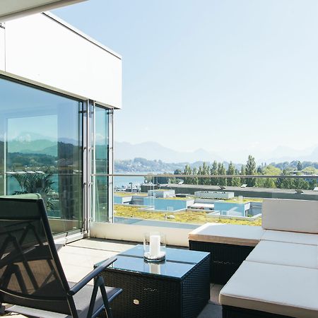 Penthouse Apartments Lakeside Lucerna Esterno foto