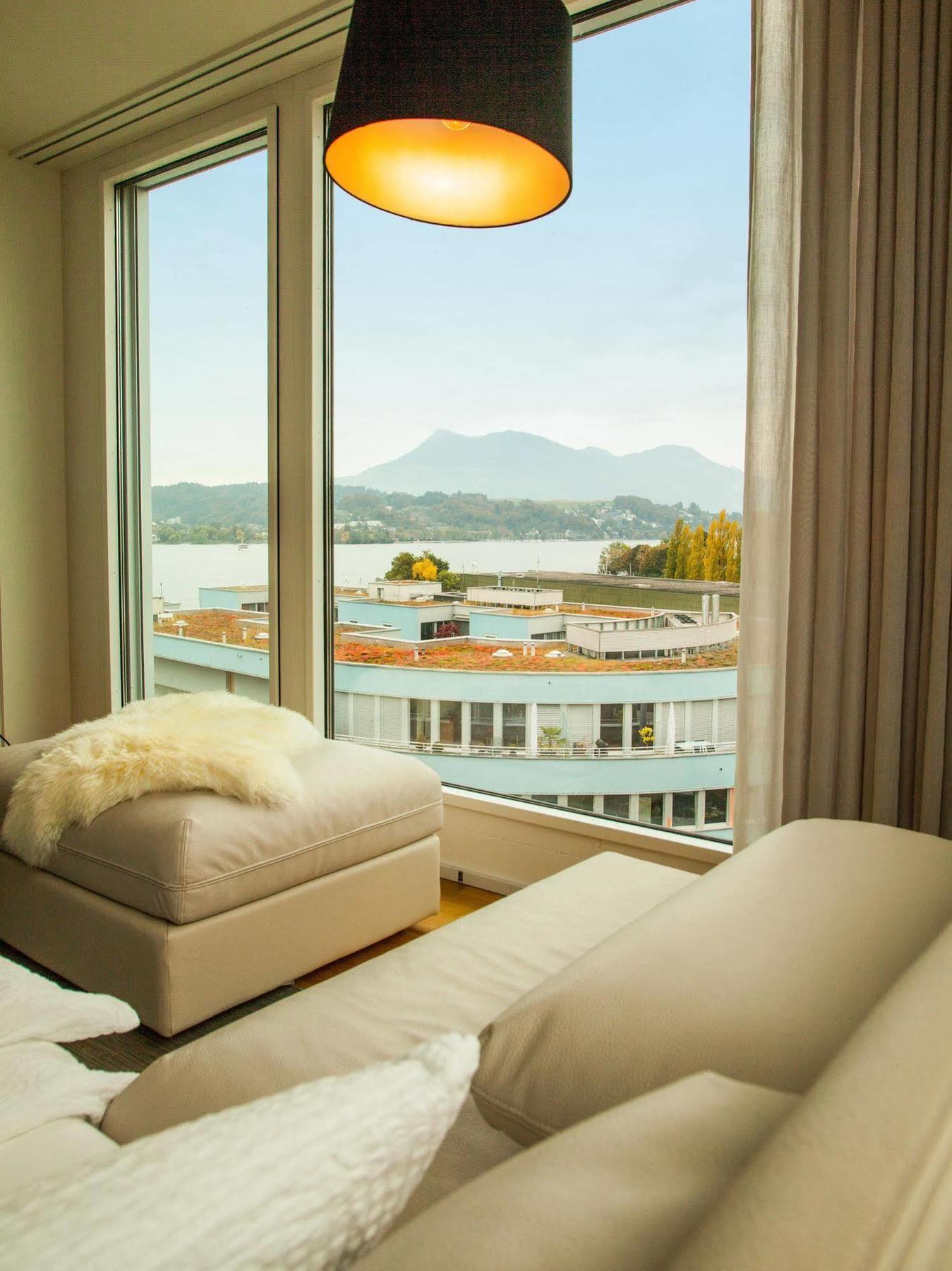 Penthouse Apartments Lakeside Lucerna Esterno foto